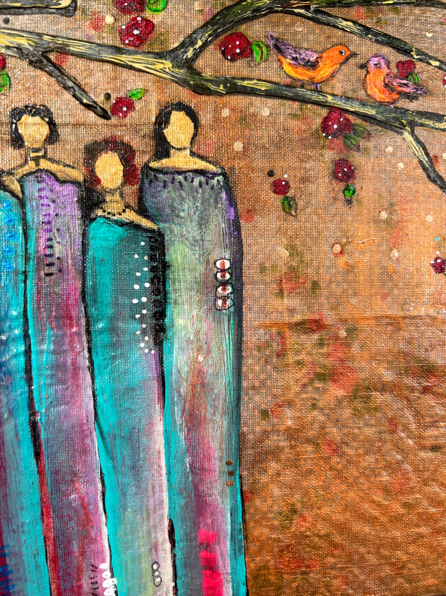 Sisters- Original painting